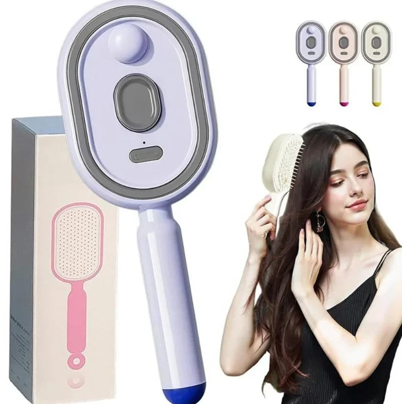 Rechargeable Steam Detangling Hair Brush