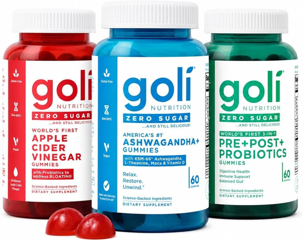 Goli Zero Sugar Multi-Functional Gummies