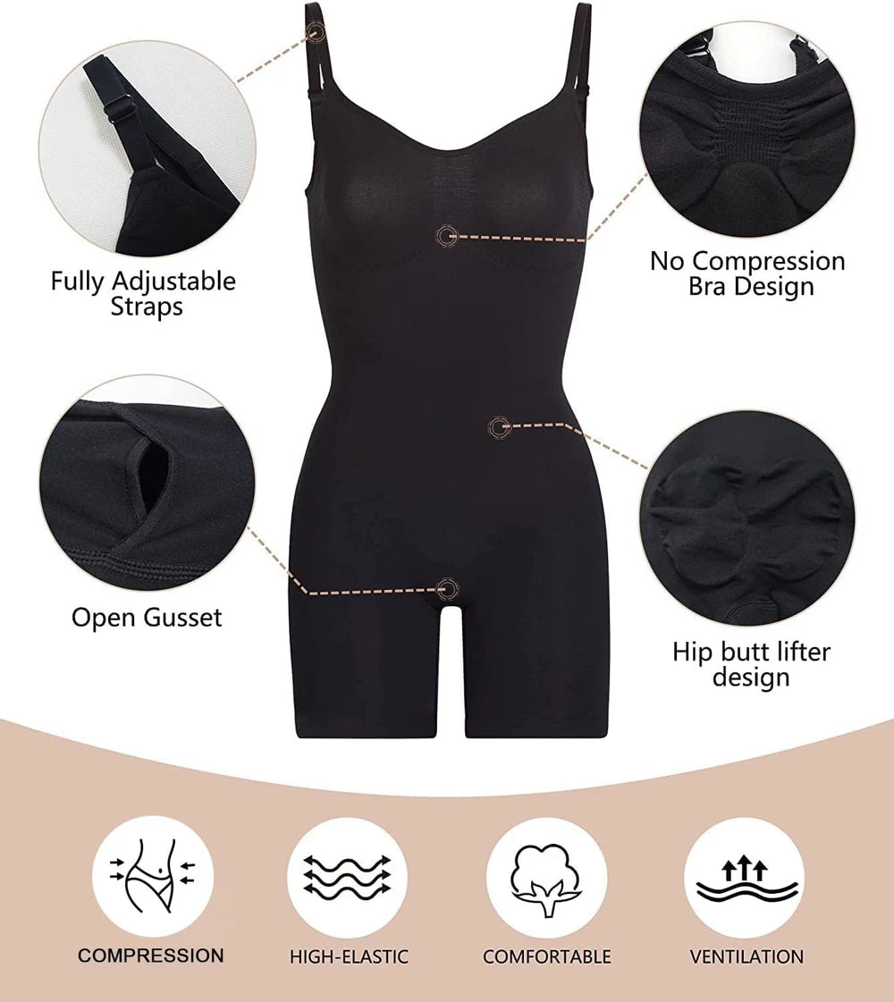 Seamless Tummy Control Bodysuit