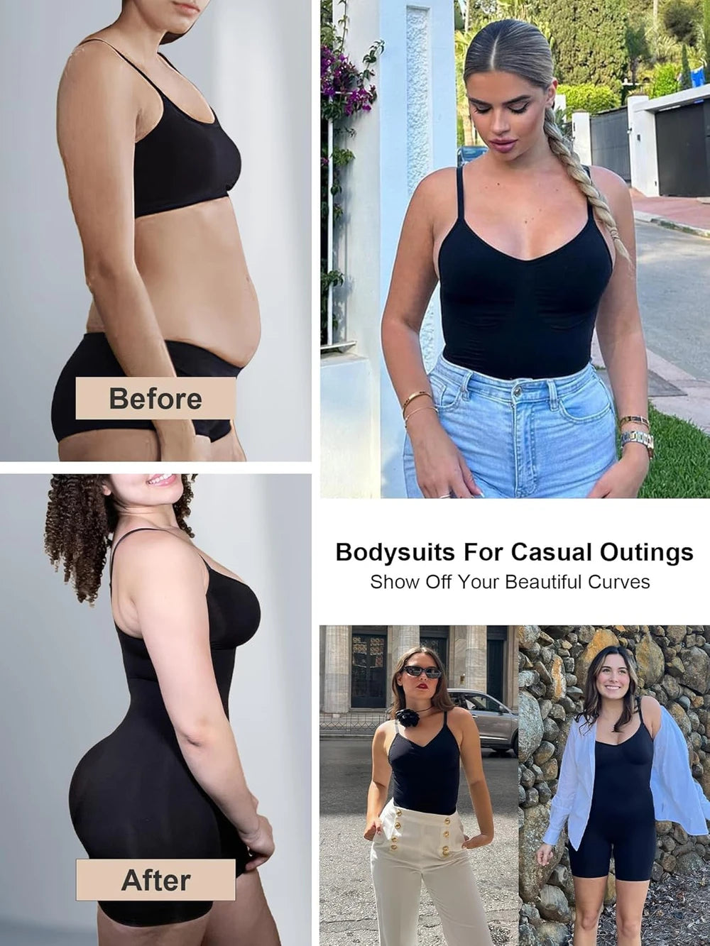 Seamless Tummy Control Bodysuit