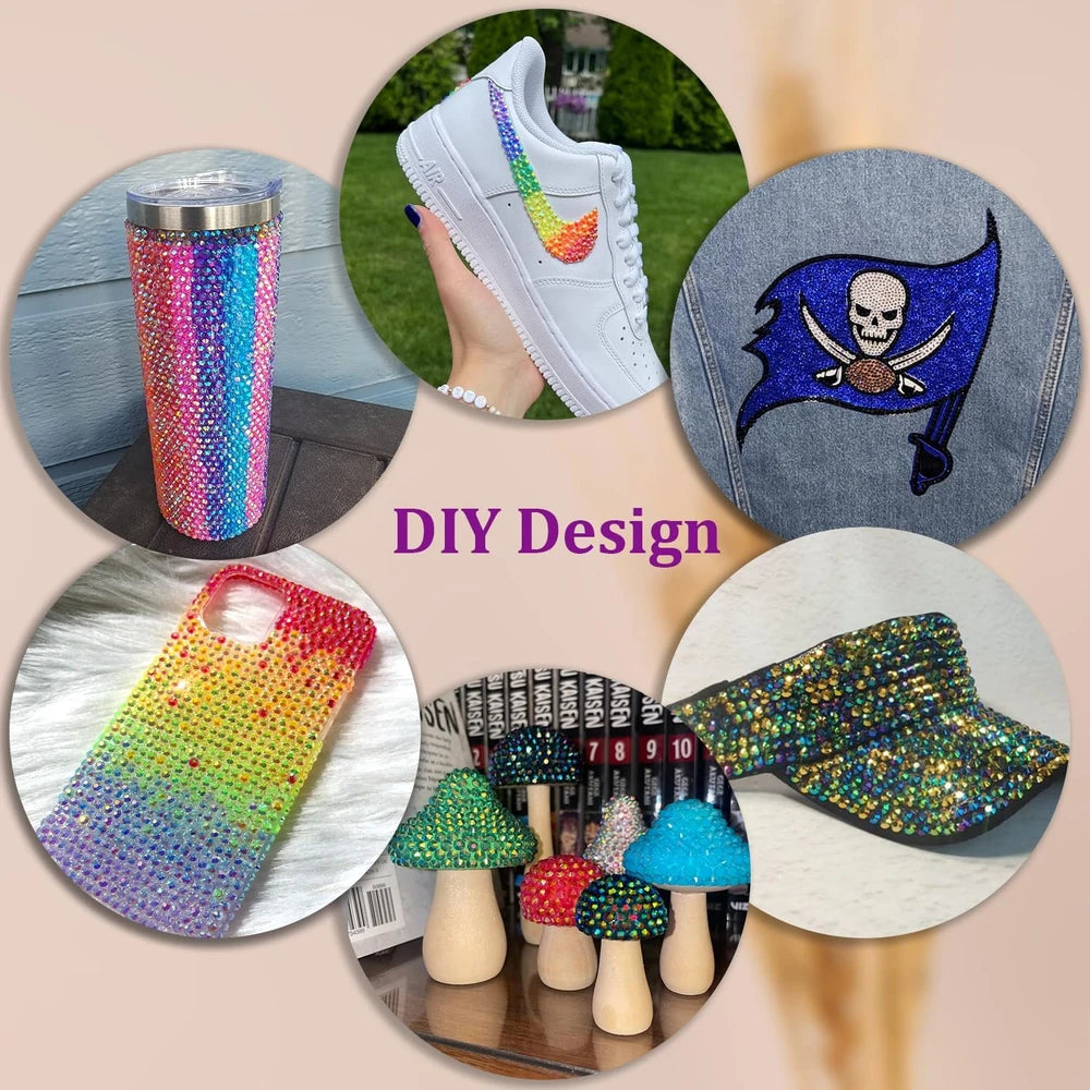 Multicolor Jelly Resin Rhinestone Kit